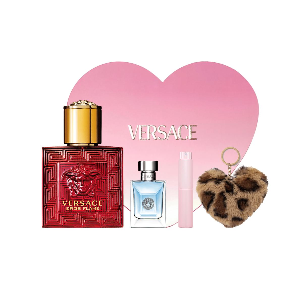 VERSACE Airos Love Men s Perfume Heart Shaped Box Clothing Sets 30ml/50ml+5ml 30ml Set 2