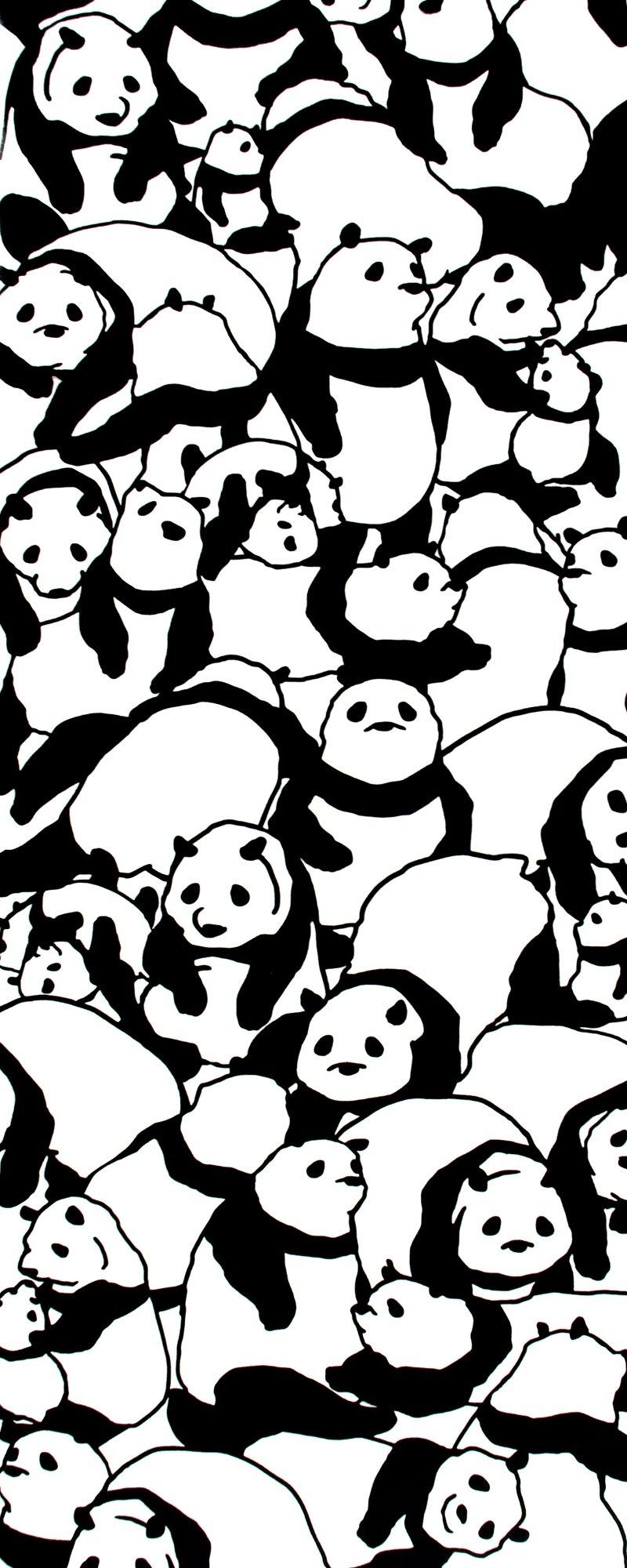 

Полотенце Miyamoto Kenema Японские товары Дизайн Chusen Tenugui 36 x 90см (Миямото-полотенце) Живые существа Наполненные пандами чёрный