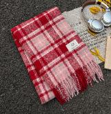 Retro plaid Japanese and Korean atmosphere plaid scarf women's plaid series contrasting color warm shawl student scarf