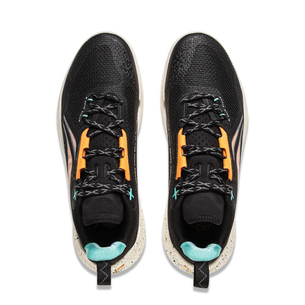 Li Ning Speed 10 Cushioning Slip Resistant Abrasion Resistant Breathable Low Top Basketball Shoes Men's Black ABAT085-75