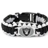 Handgeflochtenes NFL Paracord-Armband für Herren - 32 Teamoptionen für europäische & amerikanische Sportler