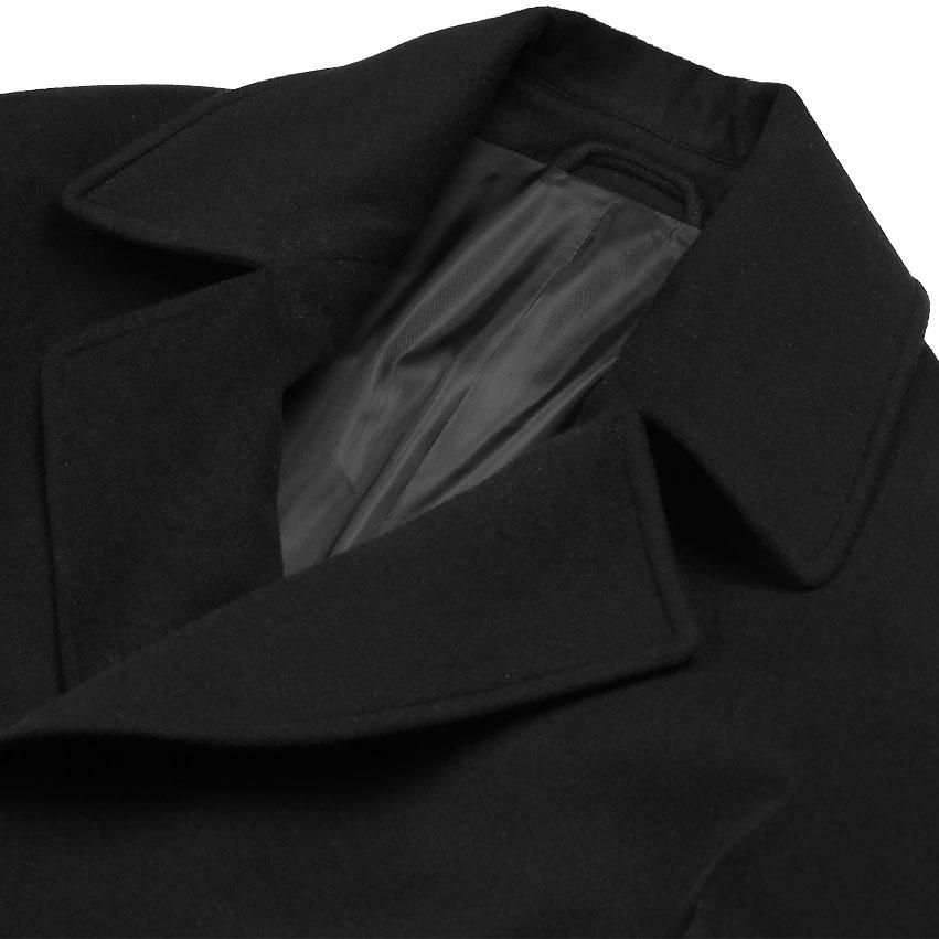 Sortie Cashmere Double Coat (Black)