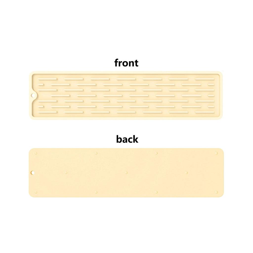 Silicone Tableware Cushion Anti Slip Sink Tray Kitchenware Protection Mat Dish Drying Cushion Pad Storage Drain Mat Coasters