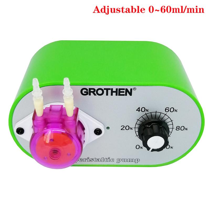 Peristaltic Pump Water Pumping Electric Pump Adjustable flowrate 0~60ml/min