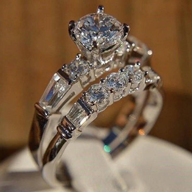 Viya Jewelry Couple Set Ring Jewelry Ladies Engagement Ring