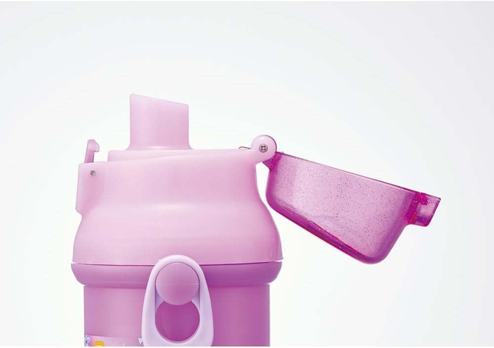 Skater Disney Tangled Water Bottle, 24 oz (480ml), Kids' Plastic, Child-Friendly, Lightweight, Made in Japan, PSB5SANAG-A