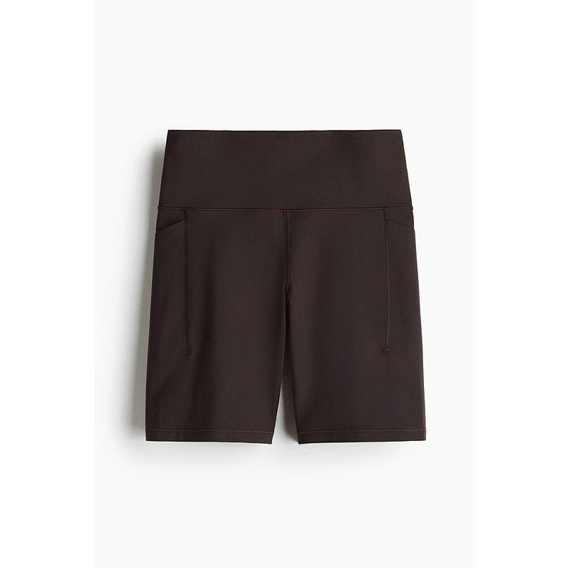 

[H & M Move Drymove™] Women Sweat pants 25 Summer New Tennis Riding Shorts 1255782 Dark brown 175/112(2XL)