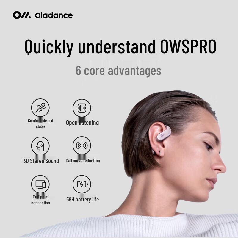Oladance OWS Pro OLA07 Open-Ear Bluetooth Sports Headset