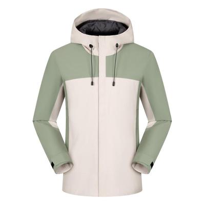 Farbblockierte Antistatische Einlagige Jacke Outdoor-Sport Radsportkleidung Arbeitskleidung Gleich für Männer und Frauen