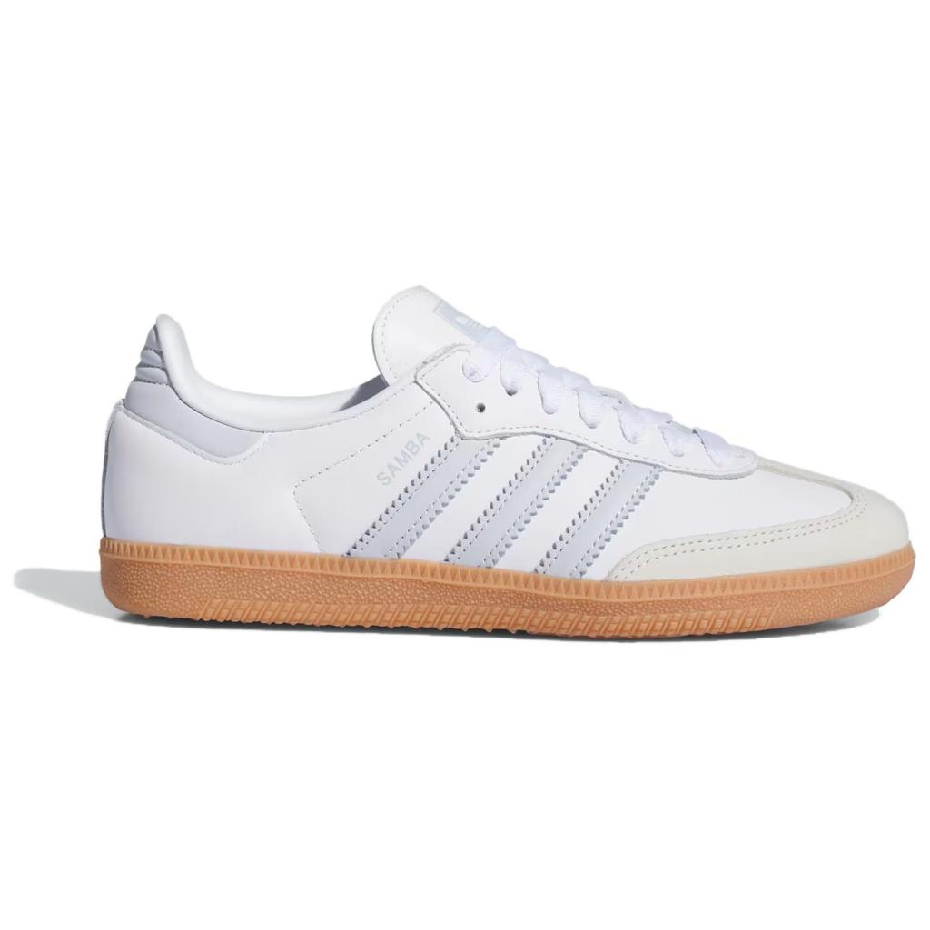 adidas Samba OG White Halo Blue Gum Women Sneakers Cloud-White Off-White IE0877