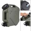 3-12L Water Bucket Large Capacity Portable Camp Water Bag with Detachable Faucet No Leakage for Camping Fishing Picnic Hiking