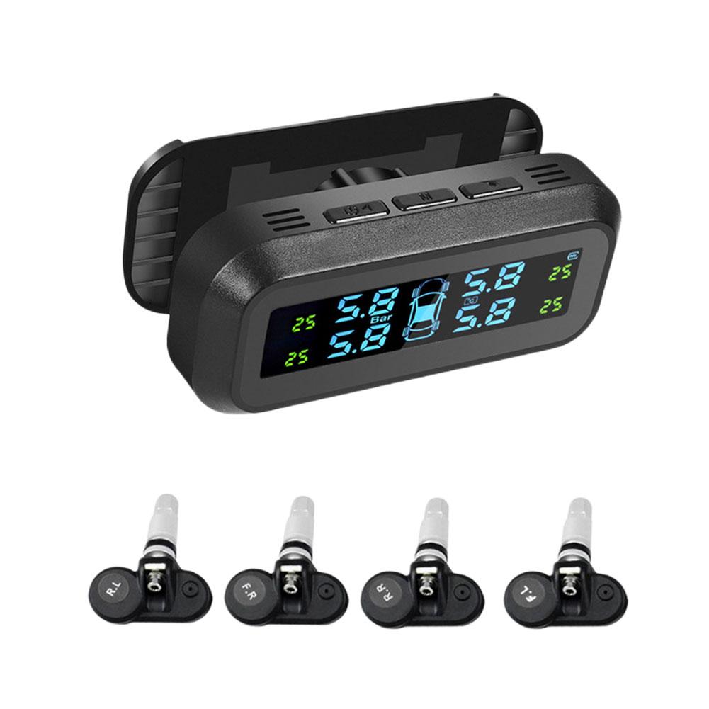 Car Tire Pressure Monitoring System Digital Security Alarm System Intelligent Tire Pressure Alarm System for Vehicle Accessories