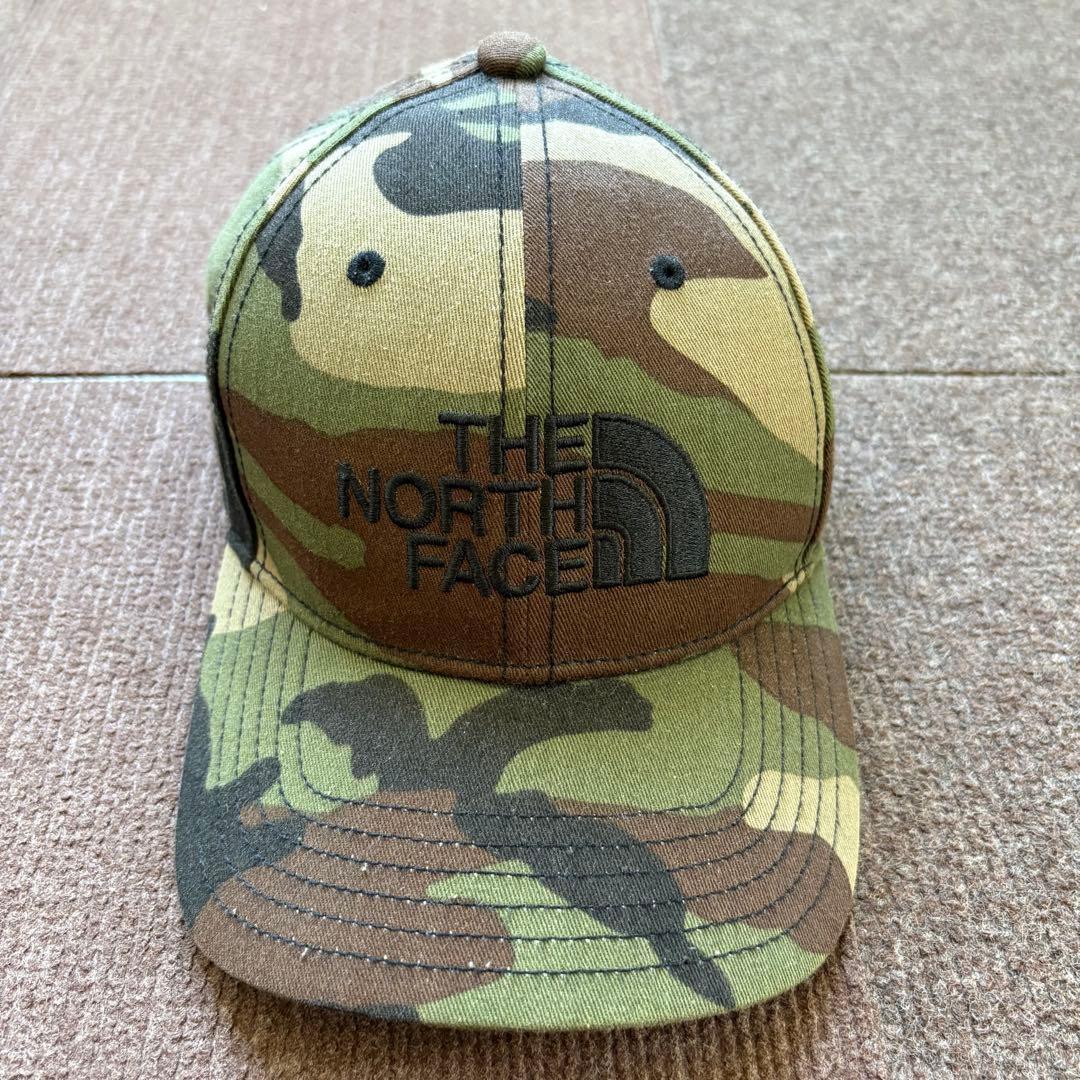 Used THE NORTH FACE North Face Cap Camouflage Pattern Logo Embroidery