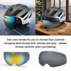 Kask Rowerowy Pjt Z Goglami Przeciwsłonecznymi Męski Daszek Przeciwsłoneczny Kask Rowerowy Okulary Przeciwsłoneczne Kask Rowerowy Szosowy Mtb Kask Rowerowy Sportowy Z Goglami E-Bike