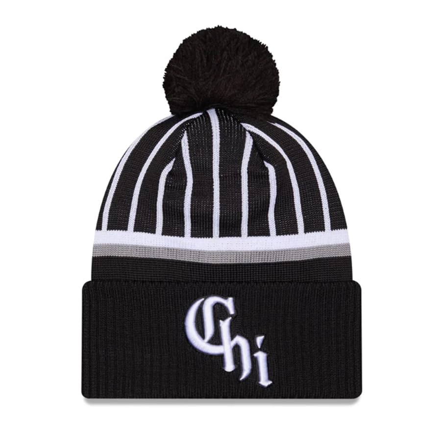 [New Era] Knit Beanie Chicago White Sox 2024 MLB CITY CONNECT KNIT BEANIE CHICAGO WHITE SOX Knit Hat KNIT CAP [Used]