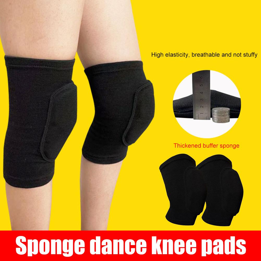 1 Pair Thickened Sport Kneepad Sponge Knee Pads Relief Knee Brace Support For Fitness Dancing Exercise Protect Knee Protector