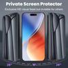 4Pcs Anti Spy Hydrogel Film for iPhone 17 16 15 14 Pro Max Air 16e 15 14 Plus Screen Protector for iPhone 13 12 11 Pro XR XS Max