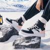 Anta Kids Comfortable Lightweight Shock Absorbing Warm High Top Casual Shoes Kids Casual Shoes Black White Pink A322246932-7