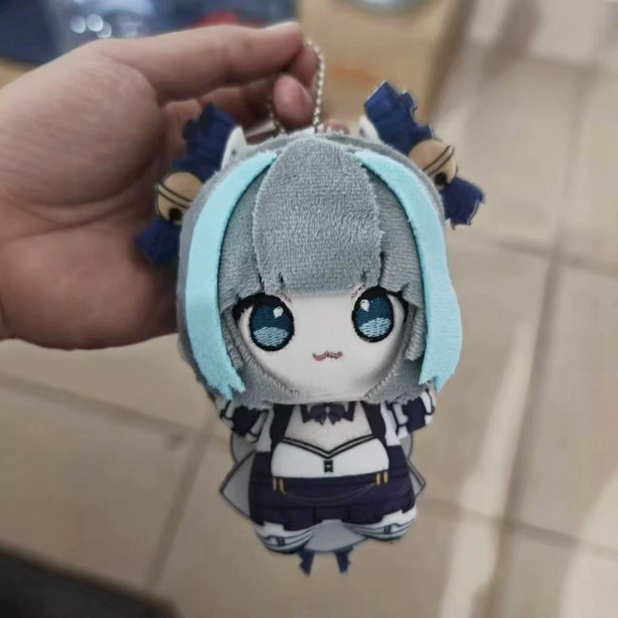 Anime Hms Cheshire Plüschtier 10cm Stoffpuppe Cartoon Hms Cheshire Plüschfiguren Spielzeug Dekorative Schlüsselanhänger Anhänger