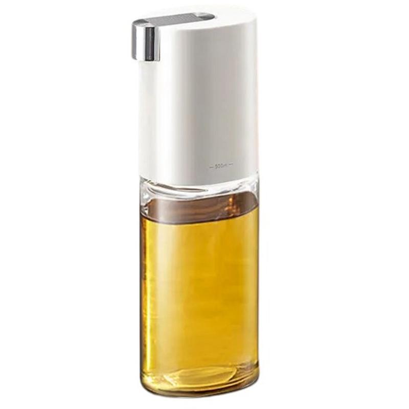 Bouteille d'huile automatique facile à utiliser Flasque à huile à fermeture automatique conviviale Bouteille d'huile pour les garde-manger domestiques et de bureau