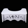 White Squatting Toilet Stool Bathroom Squat Toilet Stool 7 Inch