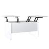 Vidaxl Coffee Table, High Gloss White, 80X50X42.5 Cm