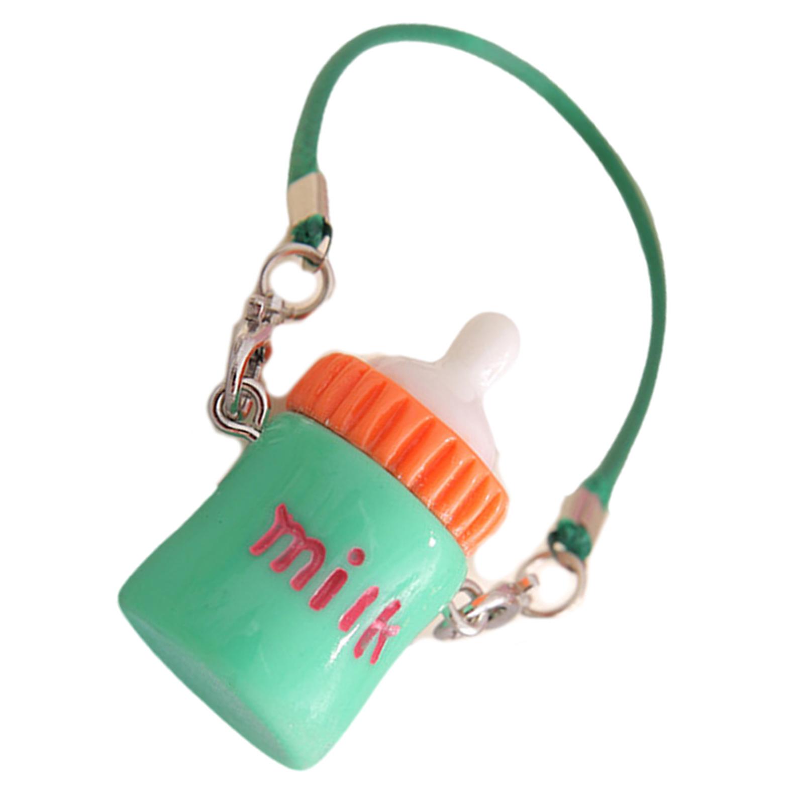 

Багатоцільовий маленький шарм у вигляді пляшечки з водою, смоляний брелок-аксесуар, зручний для дівчаток, прикраса для лялькового будиночка, подарунки