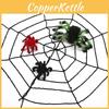 Vibrant Colorful Spider Halloween Decoration For Engaging Indoor And Outdoor Haunted House Ambiance