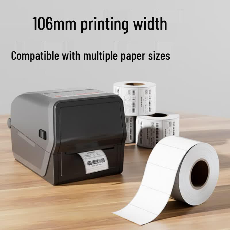 Deli GE810TF Barcode Label Printer CN Plug (adapter Included)