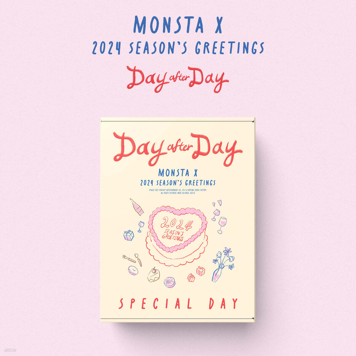 

MONSTA X 2024 SEASON S GREETINGS [Day after Day] [SPECIAL DAY ver.]