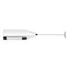 Handheld Milk Frother Electric Foam Maker for Coffee Lattes Eggs Drink Mixer(Silver)