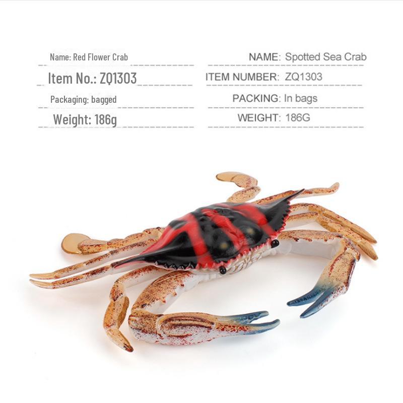 Cross-Border Marine Simulation Toy: Crab & Lobster Models for Kids