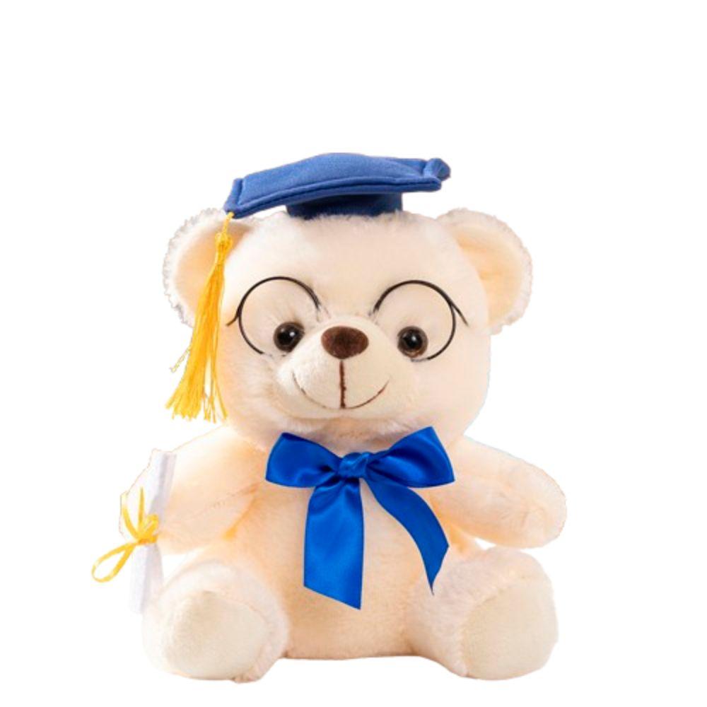 Cute Graduation Bear Plush Toy Graduation Season Bear Animal Doll Doctor Bear Doll  Students Gift