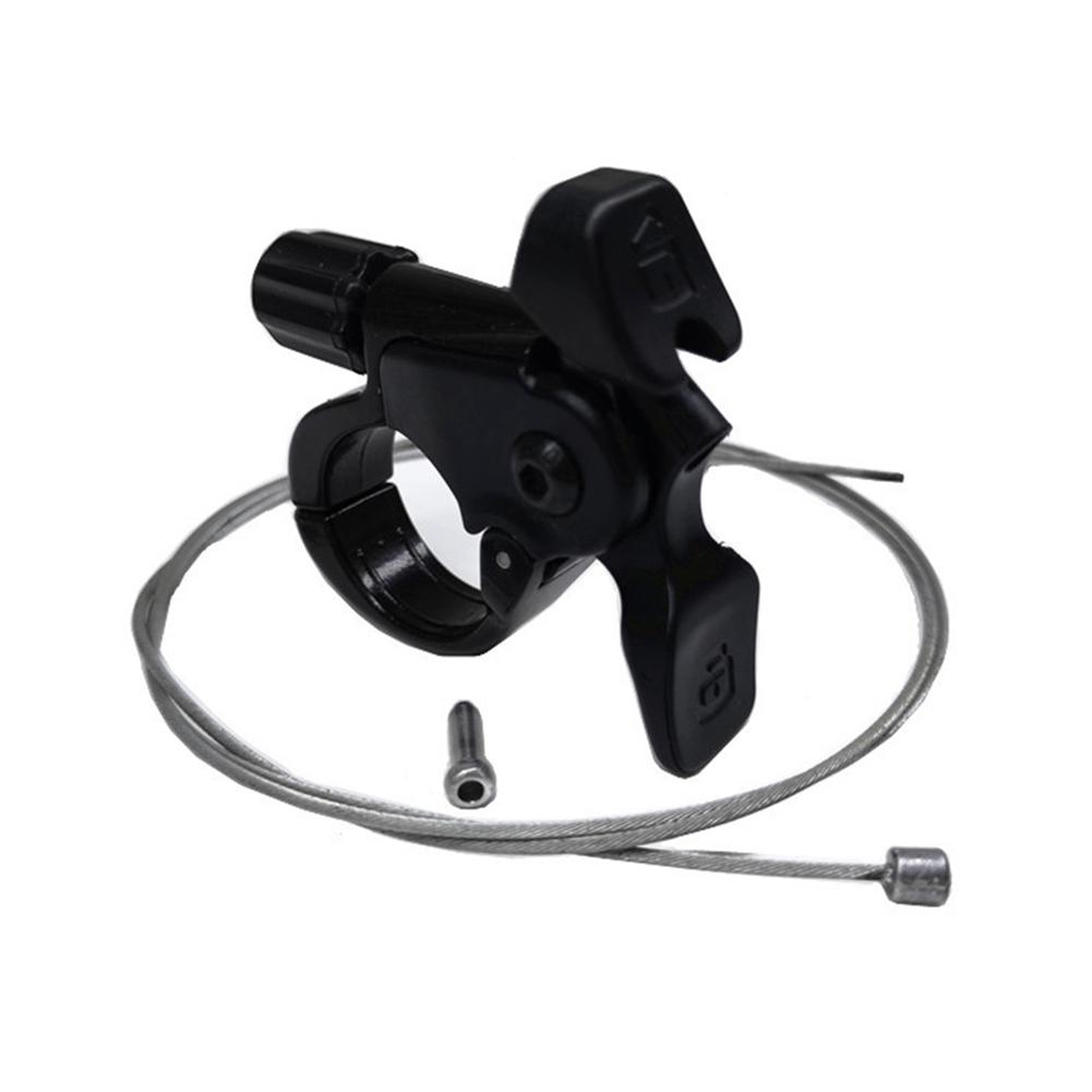 MTB Bike Suspension Fork Remote Lockout Lever Switch with Cable Bicycle Accessory for Outdoor Hiking Supplies