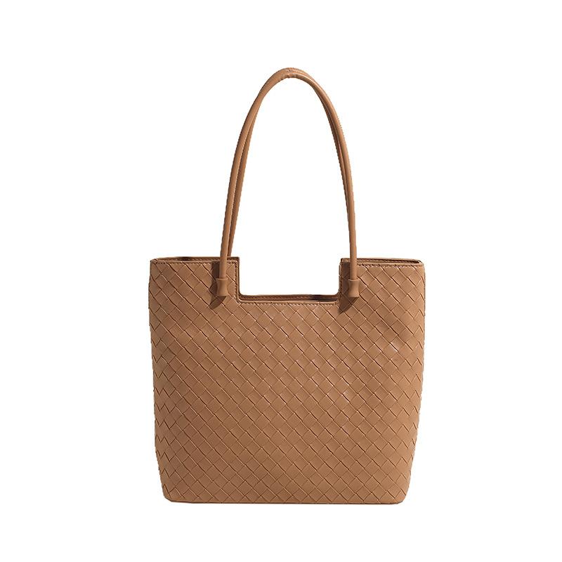 

Портативная модная сумка-тоут Женская новая сумка на плечо большой вместимости Универсальная женская сумка хаки