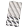 10pcs Straight Shank Twist Drill Bit Micro Size Cobalt Drill Bit  Hand Tools