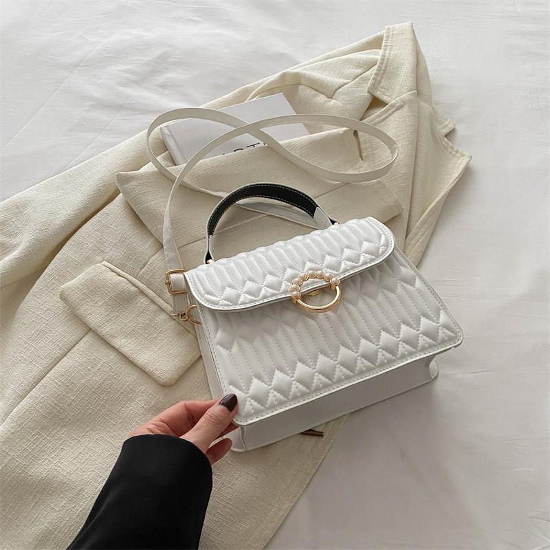 Chic Street Style 2024 Latest Spring Casual Crossbody Handbag Single Shoulder Small Square Bag