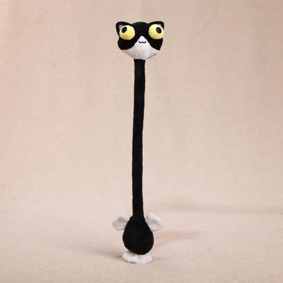 Long Neck Animal Plush Keychain Cute Monkey Tiger Chick Doll for Bags Backpacks Cute Big-Eye Design Funny Stress Relief Toy Birthday Gift for Kids