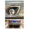 Chrome Front Rear Fog Light Cover trim for 2013-2015 Mitsubishi Outlander Sport