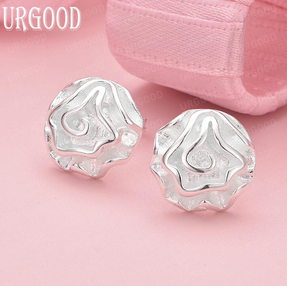 Модные серьги-пирсинги из стерлингового серебра 925 пробы, подарок, свадебные украшения