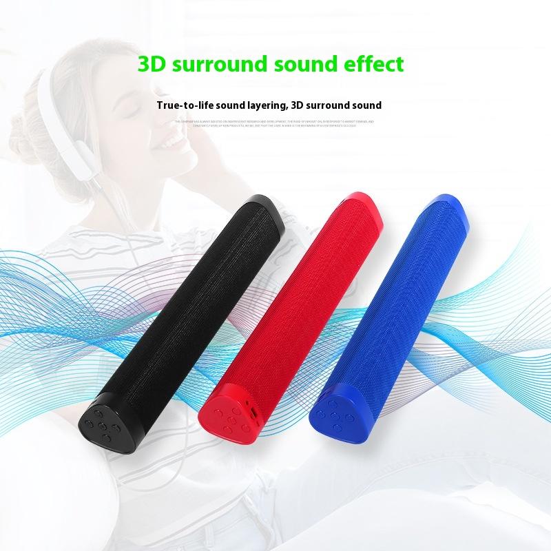 

Bluetooth Audio Subwoofer TV Home High Battery Life Wireless Card Home Theater Bluetooth Speaker красный