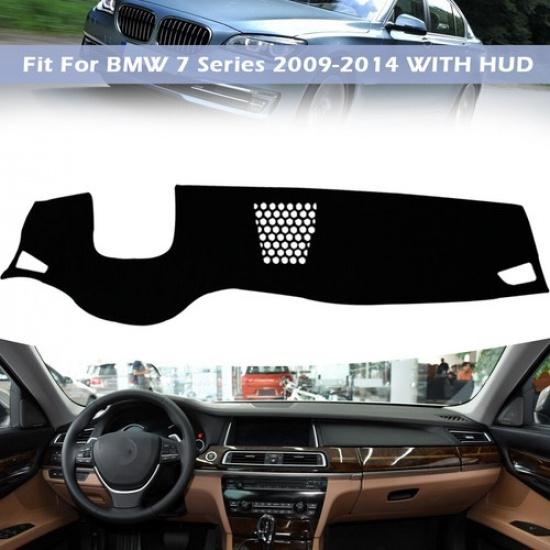 Dashboard Pad Dash Cover Mat SunShade Pad For BMW 7 Series 2009-2014 With HUD