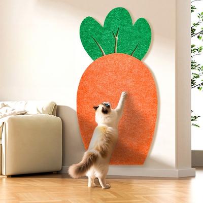 Cartoon Felt Sticker Wall Protection Sticker Anti Cat Scratch Wear-resistant and Not Easy To Shed Fur Cat Scratch Board Home Decoration Stickers