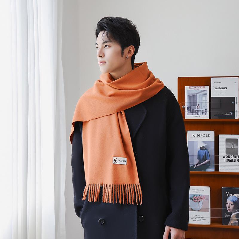 Wool and Cashmere Winter Scarves for Men, Women, and Boys - Stylish and Warm