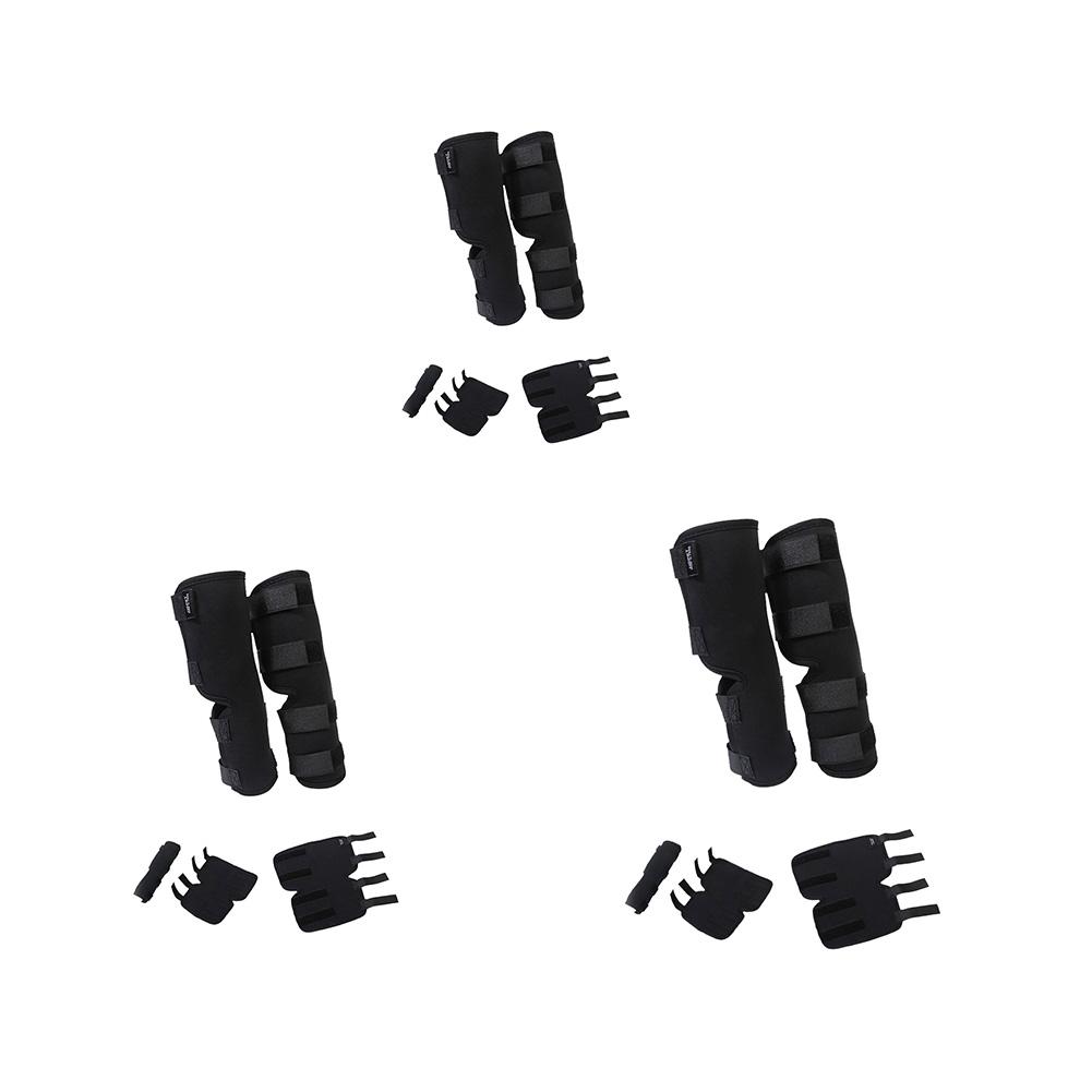 Dog Leg Guards Support Stability Puppy Knee Elbow Pads Fixed Joint
