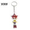 Keychain Toy 1/5Pcs Pendant, Cartoon Anime Figure Charm Key Holder, Kids Accessory Party Favor Pendant for Children Friends Backpack Decoration