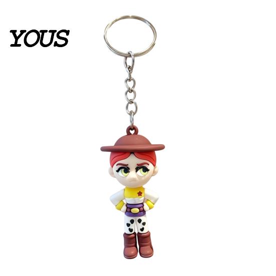Keychain Toy 1/5Pcs Pendant, Cartoon Anime Figure Charm Key Holder, Kids Accessory Party Favor Pendant for Children Friends Backpack Decoration