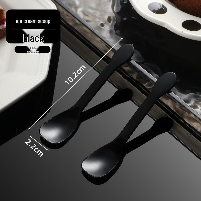 Disposable Individually Packaged Dessert Spoons for Ice Cream & Cake