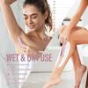 Electric Shaver for Women Female Epilator Electric Hair Removal 2 in 1 Woman's Razor for Body Legs Face Mustache Bikini Trimmer