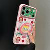 Cherry Crying Baby Is Suitable for Apple 17promax Mobile Phone Case Iphone16 Rotating Bracket 15 Love Large Window 14